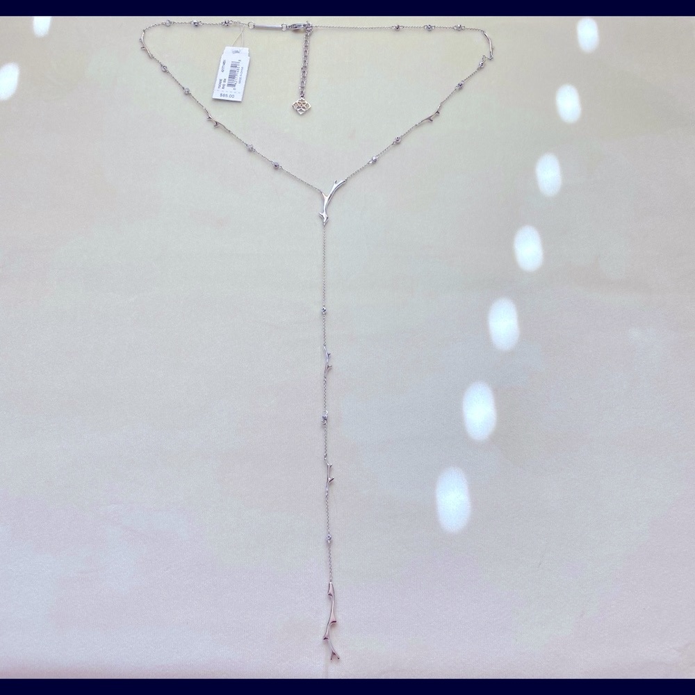 Adjustable Kendra Scott Silver Yvonne Necklace